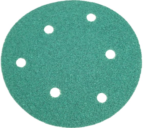 Изображение товара Круг абразивный шлифовальный самоцепляющийся (5 шт; 125 мм; P40; в блистере) Forsage 49162 F-SD540F