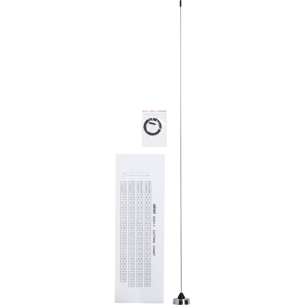 Изображение товара Антенна SIRUS SDN1 (S) для телевизора и радиоприема широкий диапазон 118-960 МГц