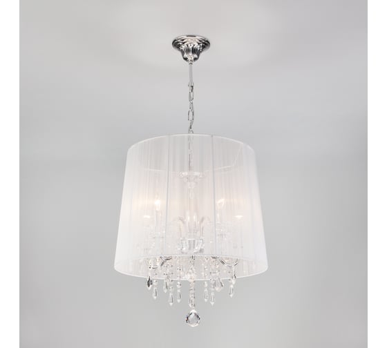 Изображение товара Подвесной светильник Eurosvet 2045 5 хром белый 00000046742