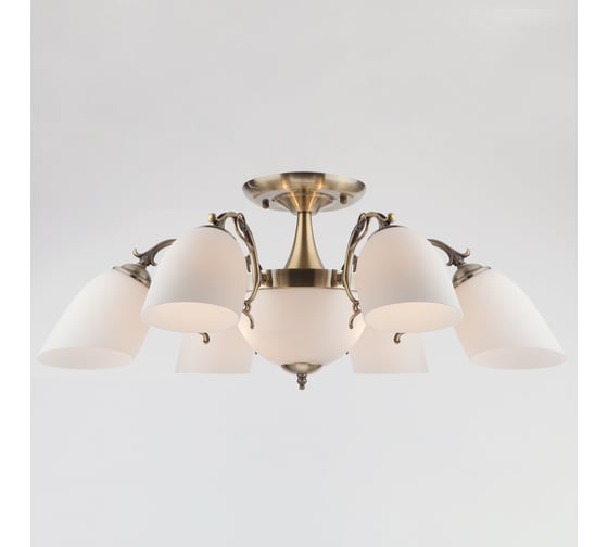 Изображение товара Потолочный светильник Eurosvet 22010 6+2 античная бронза 00000055432