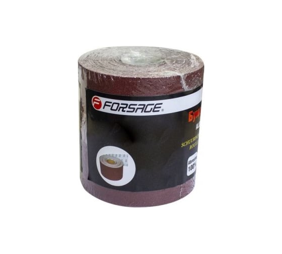 Изображение товара Бумага наждачная в рулоне 100 мм, 10 м Forsage F-SR4360A(49702)