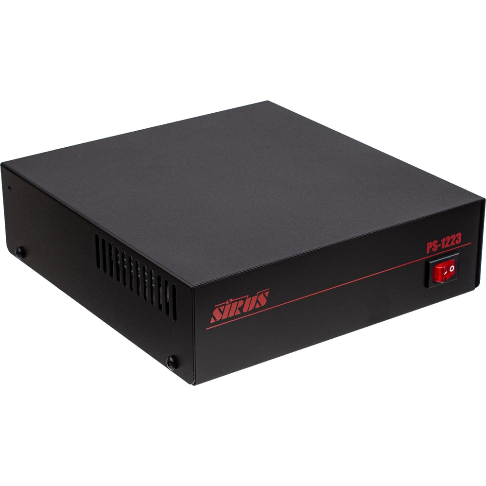 Изображение товара Блок питания SIRUS PS-1223 с высоким КПД и защитой от перегрева