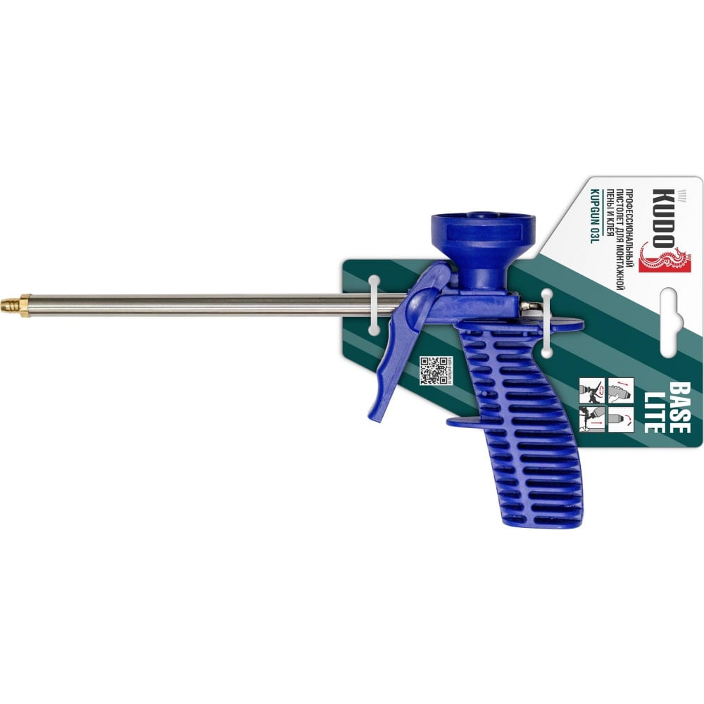 фото Профессиональный пистолет для монтажной пены kudo