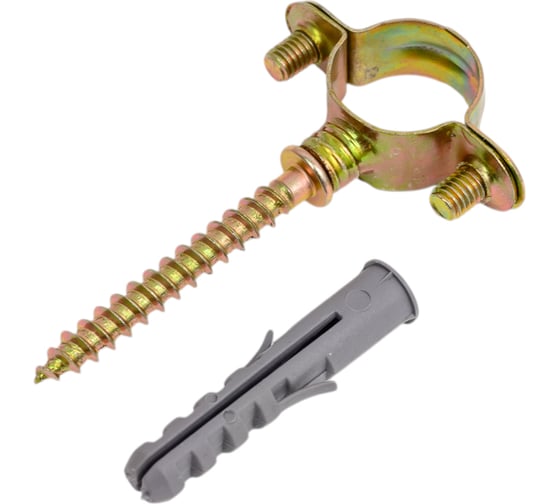 Изображение товара Хомут для медной трубы СВК ду 18 с дюбелем, 10 шт. SVK-FCU1810 Н0000021670