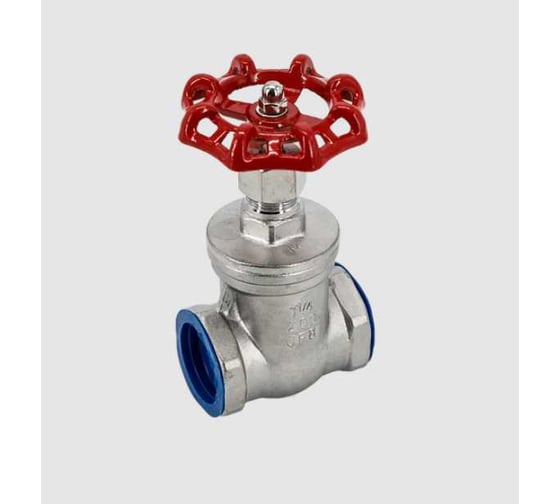 Изображение товара Задвижка клиновая муфтовая NEWKEY нержавеющая сталь AISI304 DN32 (1_1/4), (CF8), PN14 NK-ZKm32/4