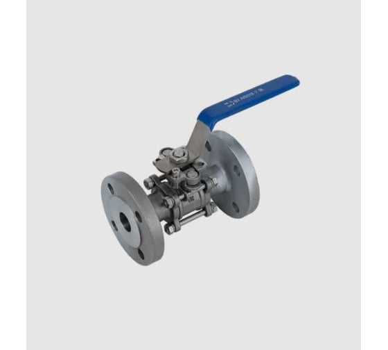 Изображение товара Кран шаровый фланцевый под привод NEWKEY нержавеющий (3PC), AISI316TI DN25 (1), PN40 NK-BFp25/6ti