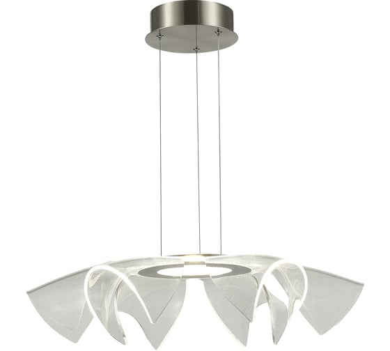 Изображение товара Светильник подвесной ST LUCE Никель/Прозрачный LED 1*20W 4000K SL6235.103.20