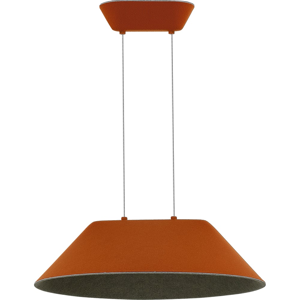 Изображение товара Подвесной светильник ST LUCE оранжевый с встроенными LED 50 см