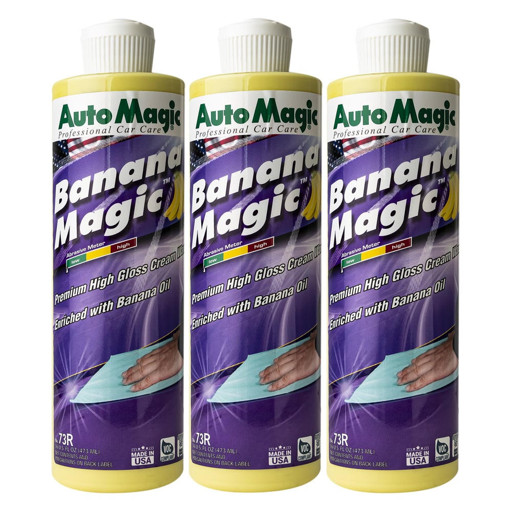Изображение товара Полироль AutoMagic крем-воск BANANA MAGIC для кузова автомобиля