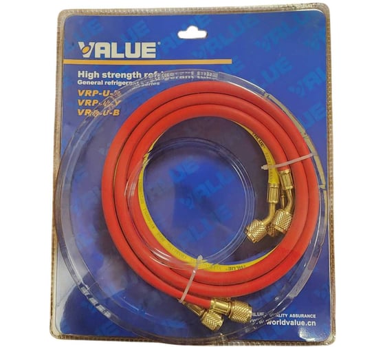 Изображение товара Шланг VALUE VRP-U-(R,Y,B) (22,134,12) 150см VRP-U-(R,Y,B) (22,134,12) 150 см