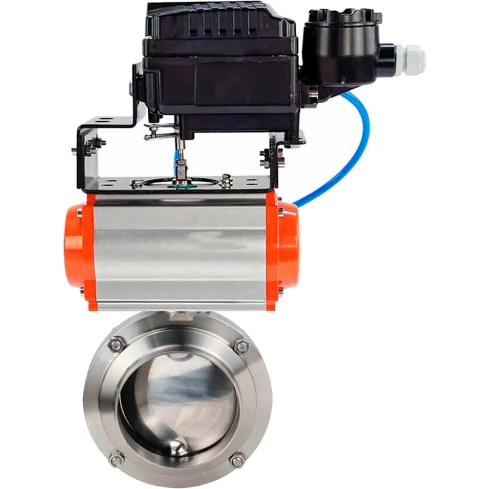 Изображение товара Затвор дисковый из нержавеющей стали DN20 Ру10 для пищевой промышленности