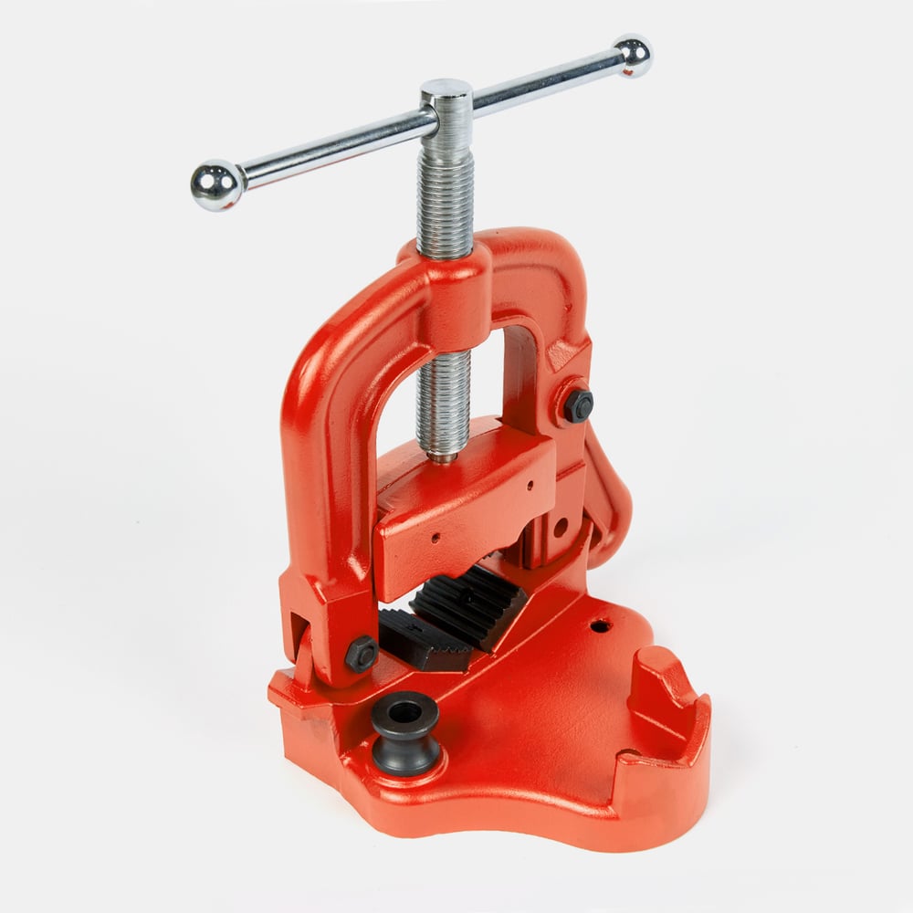 Изображение товара Откидные трубные тиски MAXXTER 1103-3 89 мм для профессиональных работ