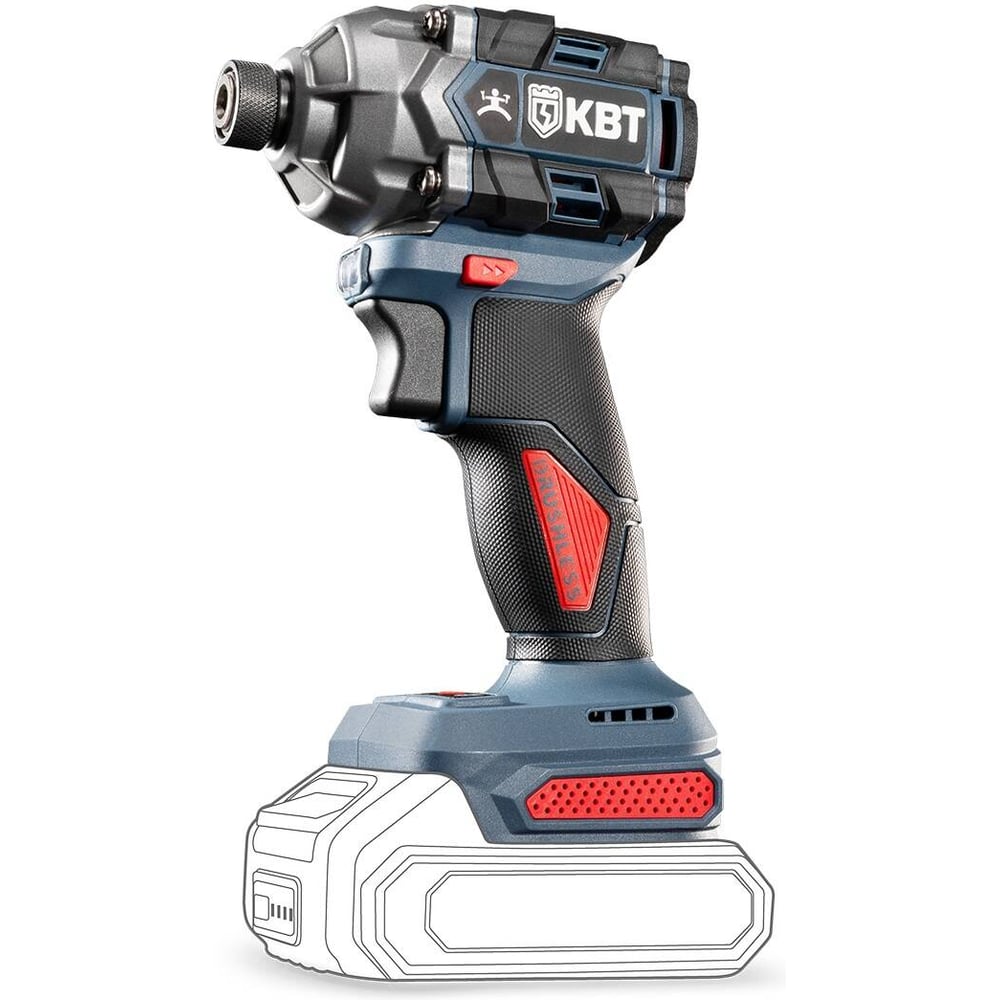 Изображение товара Винтоверт КВТ SB-20-230 профессиональный аккумуляторный 20В без АКБ и ЗУ