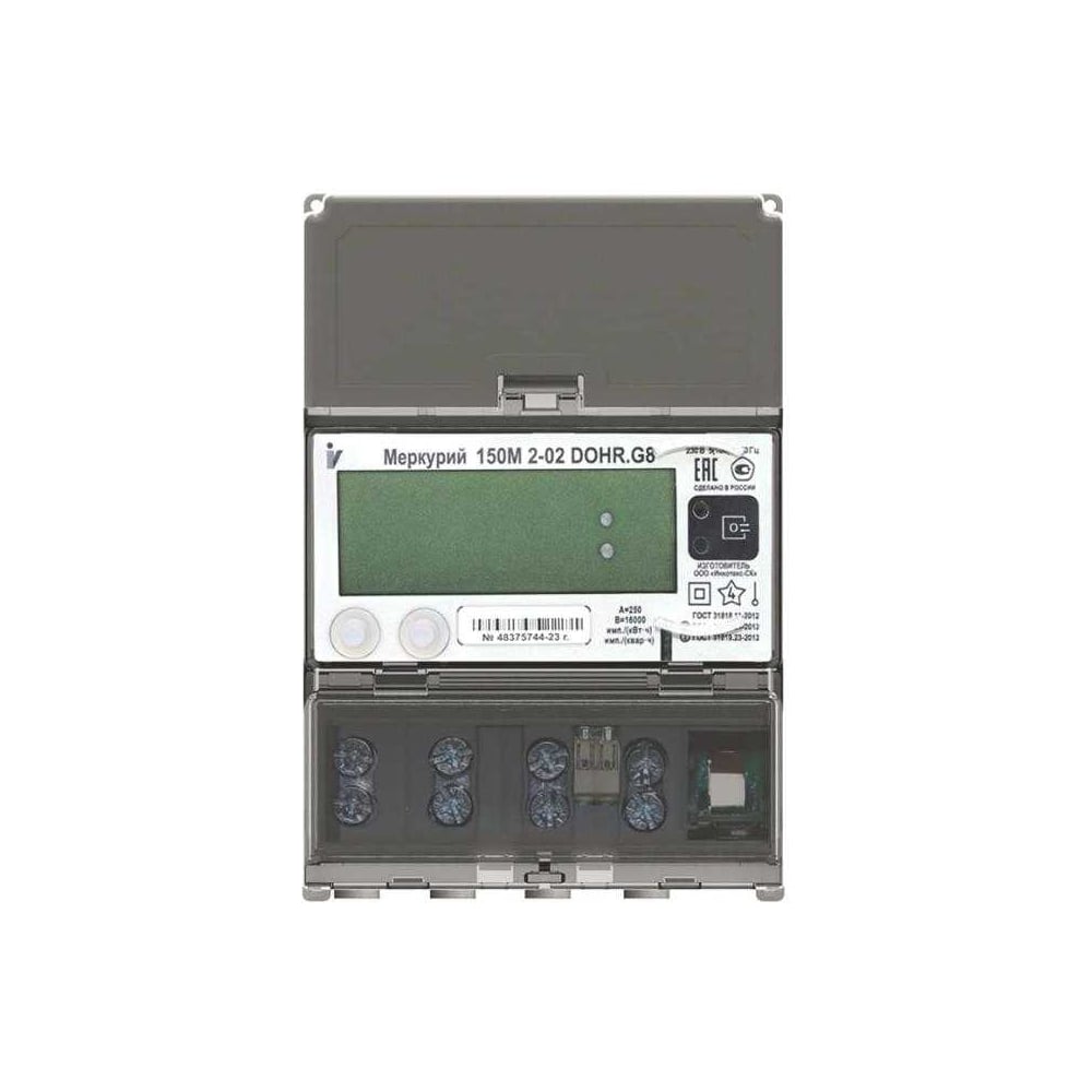 Изображение товара Электросчетчик Инкотекс Меркурий 150 2-02 DOHRG7 однофазный электронный