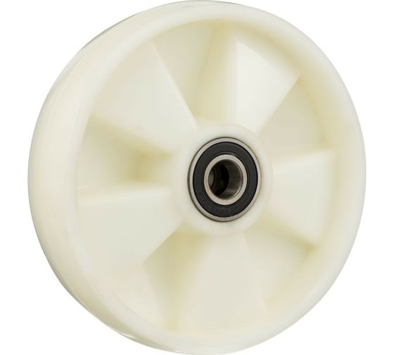 Изображение товара Колесо под гидроузел (200 мм; 400 кг; нейлон; под ось 20 мм) Стелла-Техник 200N