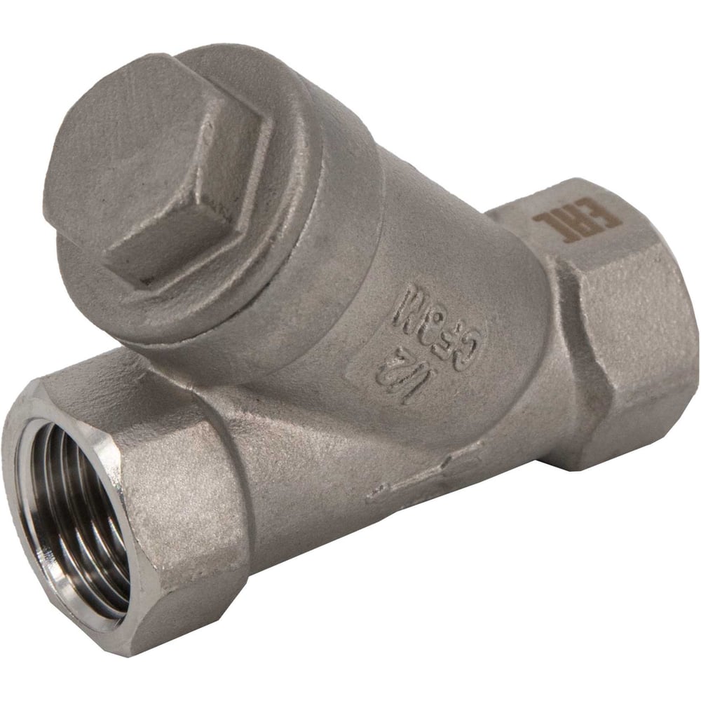 Изображение товара Обратный клапан NEWKEY муфтовый Y-тип нержавеющий DN15 PN64