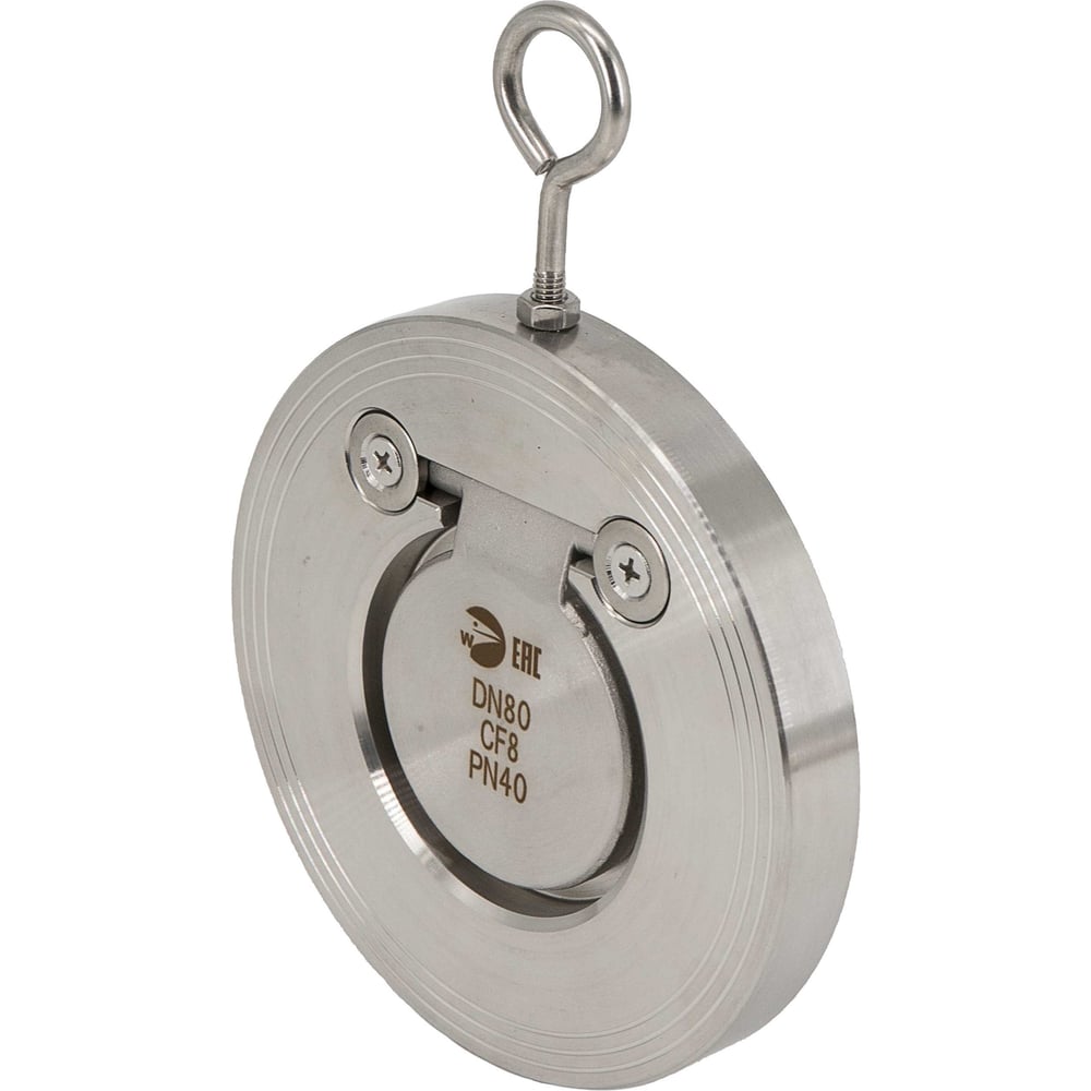 Изображение товара Обратный клапан межфланцевый NEWKEY AISI304 DN80 PN40