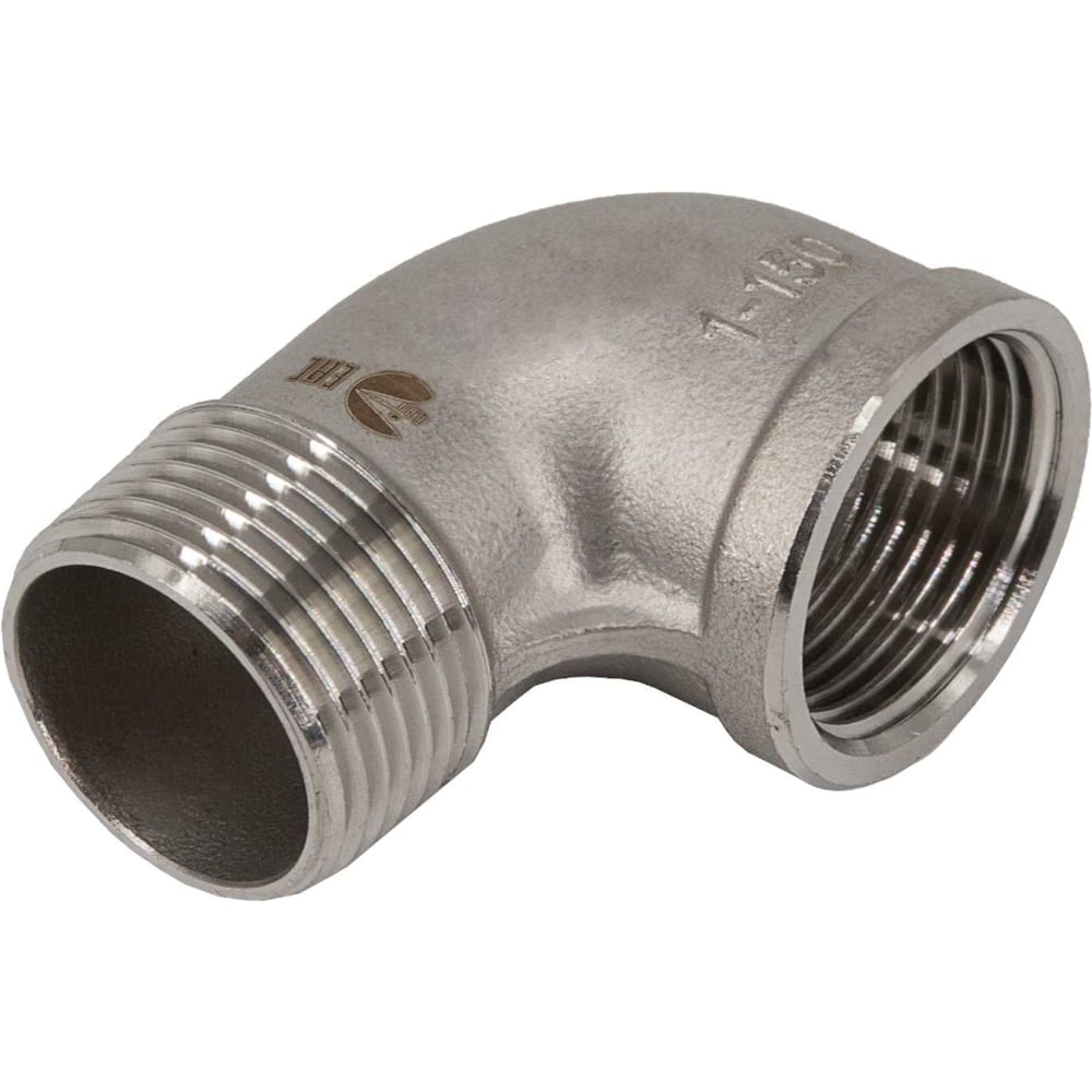 Изображение товара Отвод резьбовой NEWKEY нержавеющий AISI304 DN25 90 градусов