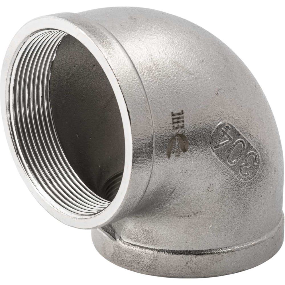 Изображение товара Отвод резьбовой вр/вр нержавеющий NEWKEY AISI304 DN65 PN16