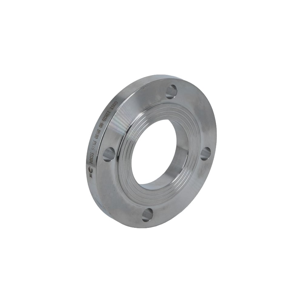 Изображение товара Фланец пл. с зеркалом нержавеющий NEWKEY AISI304 DN80 (3) (89мм), (CF8), РN16 NK-F80/4