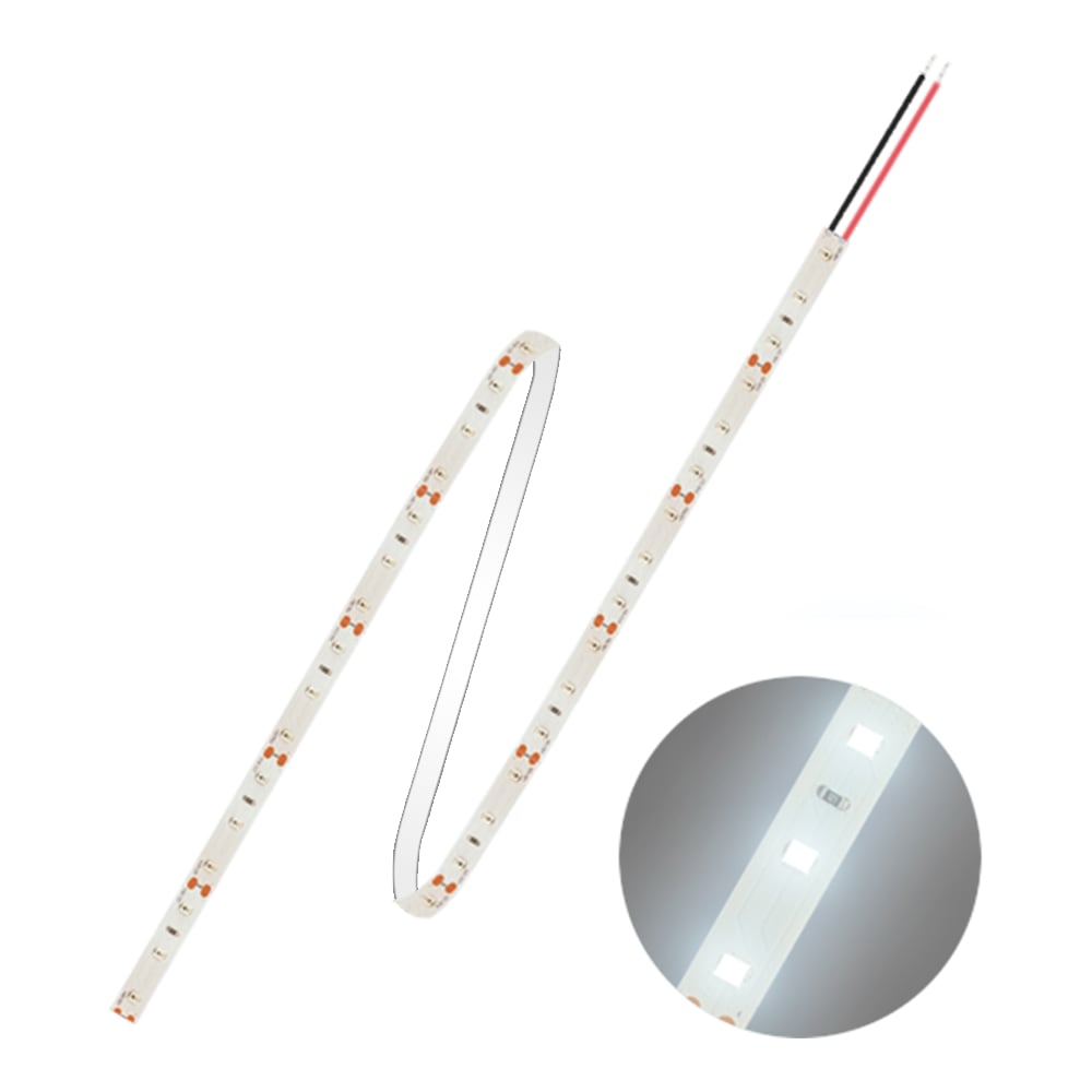 Изображение товара Светодиодная лента FL-LED FL-Strip 2835 холодный белый свет 5 м