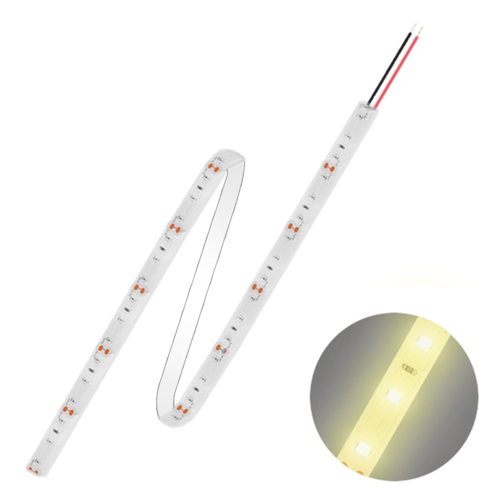 Изображение товара Светодиодная лента FL-LED FL-Strip 2835 12V 3000K IP65 5м самоклеящаяся