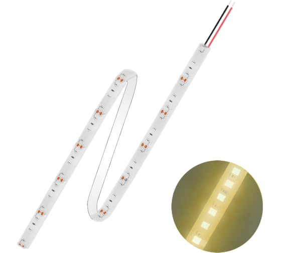 Изображение товара Светодиодная лента FL-LED FL-Strip 2835-SW120- WW 24.0W/m 3000K DC-12V IP65 10x5000mm 2500lm/m 610522