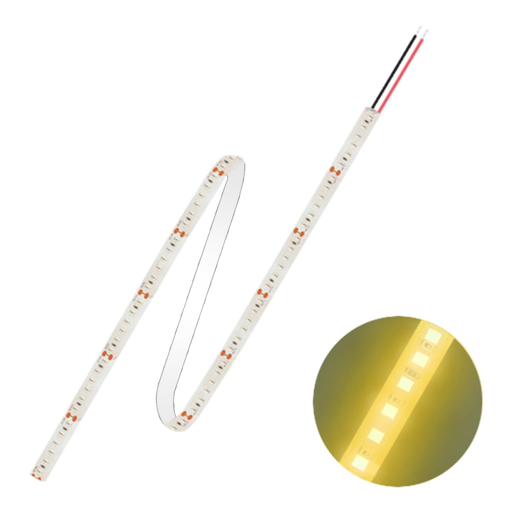 Изображение товара Светодиодная лента FL-LED FL-Strip 2835-S120-Y 24W/m IP20 желтая 12V