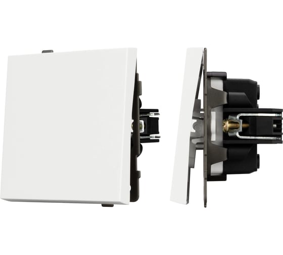 Изображение товара Механизм выключателя одноклавишный проходной Arlight SWT-TENDO-MKP1-SFPL-WH 1шт 054582