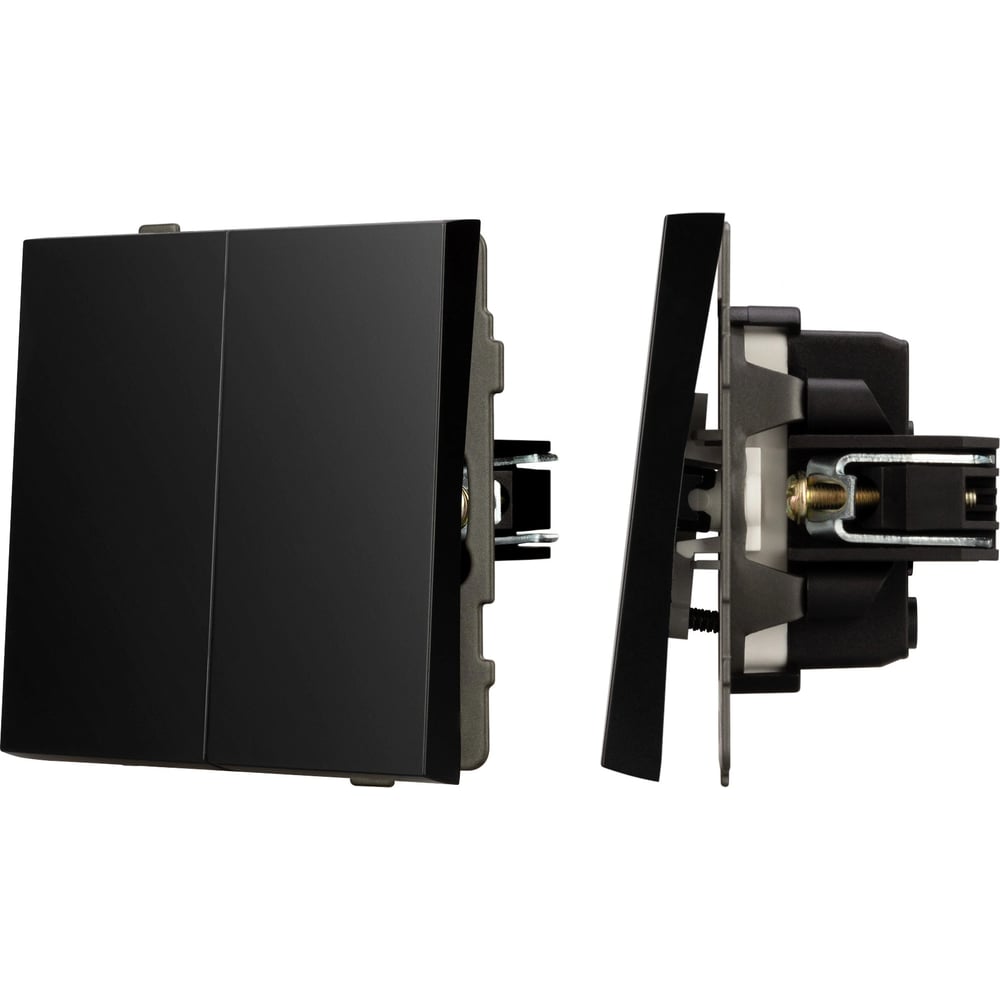 Изображение товара Механизм выключателя управления шторами Arlight SWT-TENDO-MKR2-PL-BK 1 шт черный