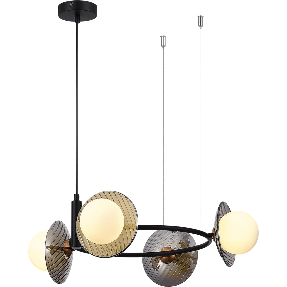 Изображение товара Подвесной светильник ST LUCE G9 4х5W модерн белый дымчатый