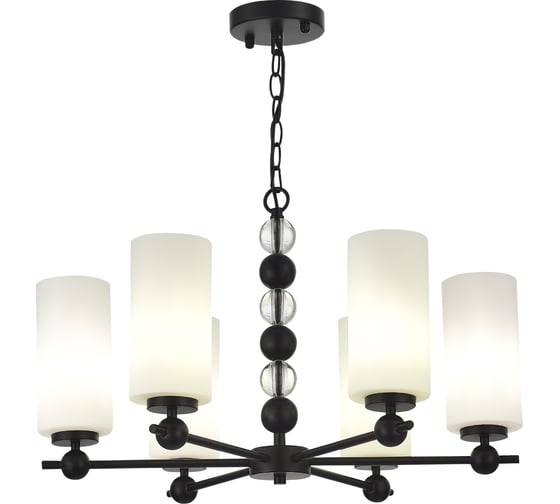 Изображение товара Светильник подвесной ST LUCE черный/белый E27 6*40W SL2003.403.06