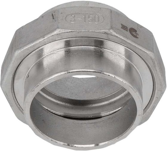 Изображение товара Американка NEWKEY c/c нержавеющая, AISI304 DN80 (3), (CF8), PTFE, PN16 NK-AW/W80/4