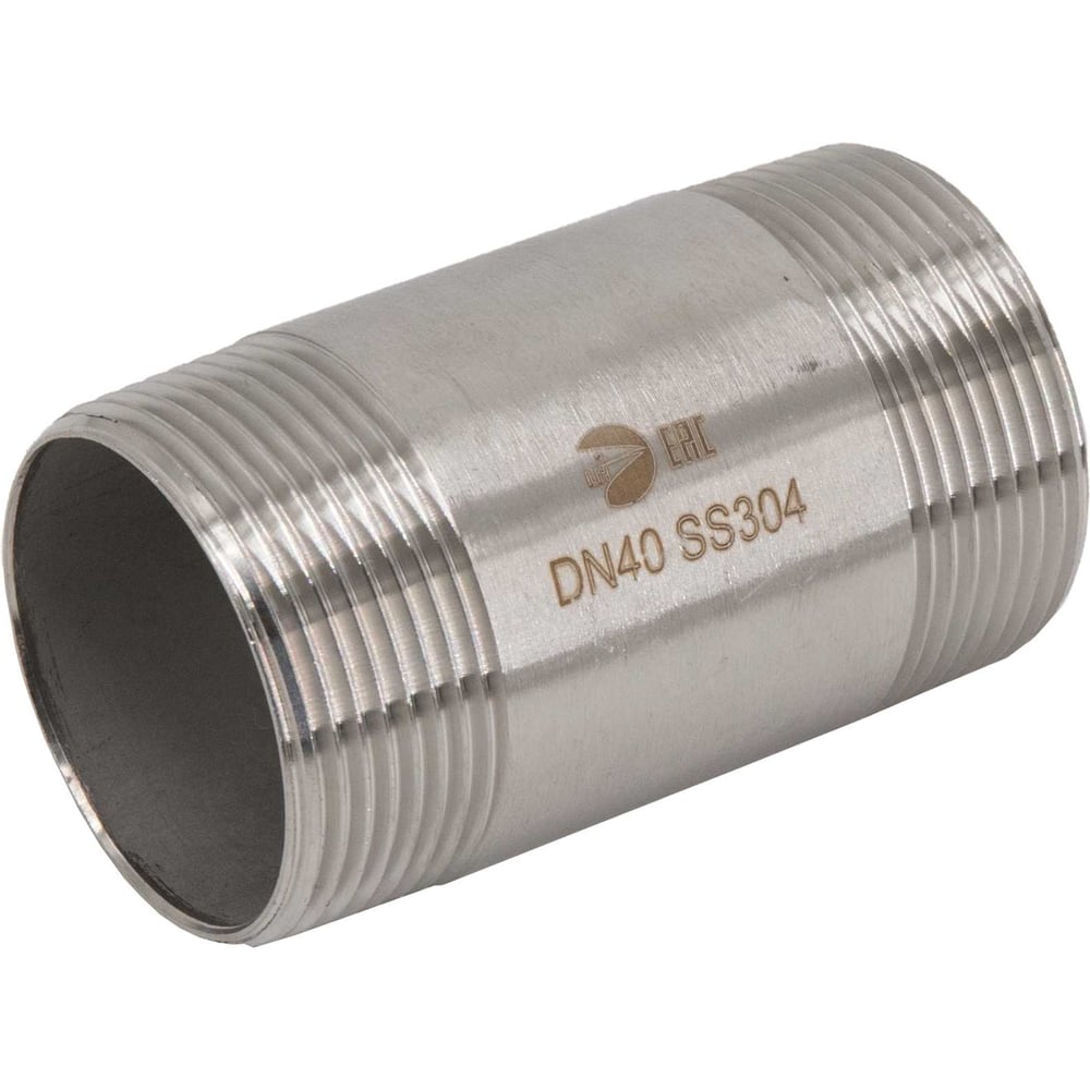 Изображение товара Бочонок нержавеющий NEWKEY AISI304 DN40 PN16 для систем водоснабжения