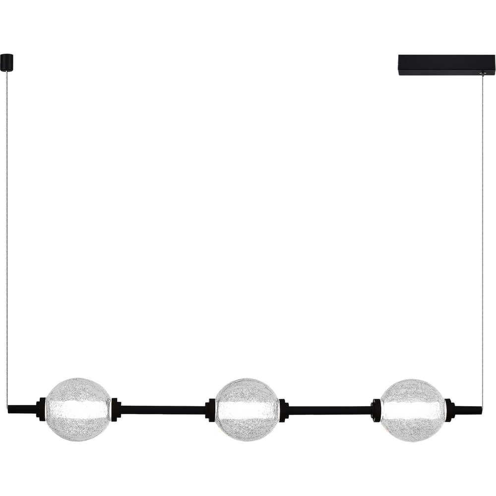 Изображение товара Подвесной светильник ST LUCE с прозрачными стеклянными плафонами и встроенными LED-лампами