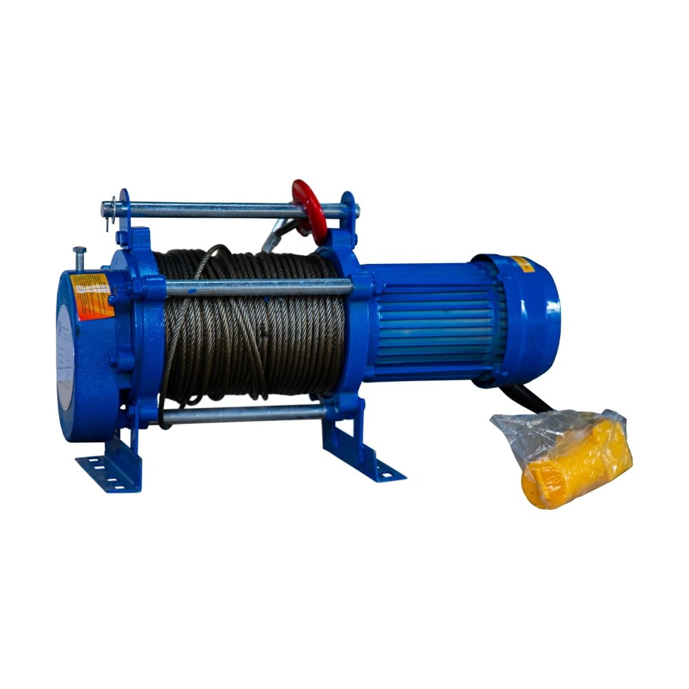 Изображение товара Лебедка TOR ЛЭК-500 E21 KCD 500/1000 кг 220 В с канатом 100 м