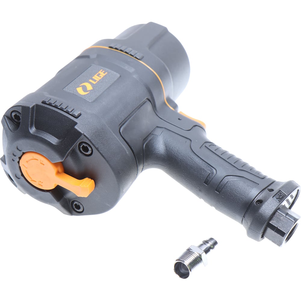 Изображение товара Пневмогайковерт ударный 3/4 (2000Nm, 5500 об/мин, 6bar, 255 л/мин, 3.85кг) /1/5 NEW LIGE LG-60101