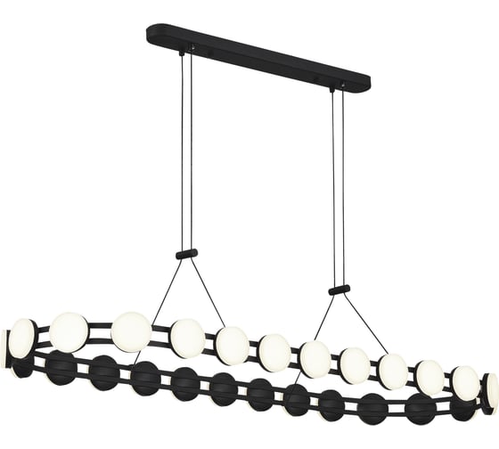 Изображение товара Светильник подвесной ST LUCE черный/белый LED 1*50W 4000K SL6610.403.26