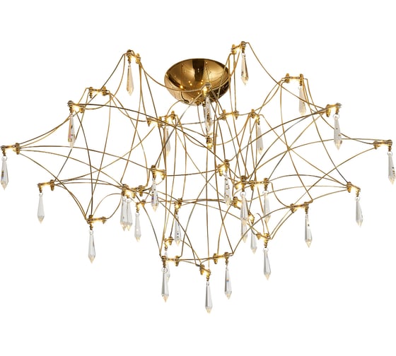 Изображение товара Светильник потолочный ST LUCE золотистый/прозрачный LED 78*0,35W 3000K SL6601.202.78