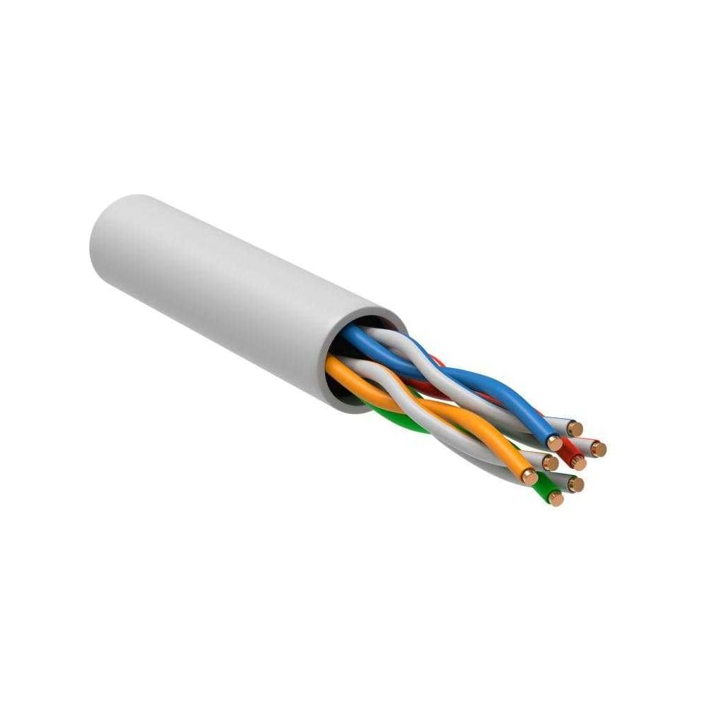 Изображение товара Кабель витая пара ELITRON U/UTP кат.5E 4х2х24AWG 150м белый
