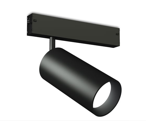 Изображение товара Светильник светодиодный трековый AMBRELLA LIGHT для шинопровода Magnetic BK черный IP20 24W 4200K 220V 36 D65*140 без ПДУ GL1640