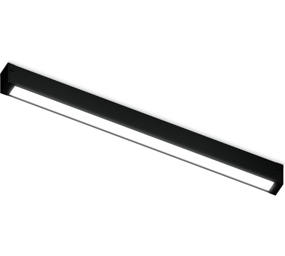 Изображение товара Светильник светодиодный трековый AMBRELLA LIGHT для шинопровода Magnetic BK черный IP20 18W 4200K 220V 120 452*25*42 без ПДУ GL1670