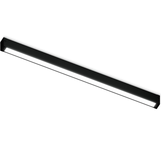 Изображение товара Светильник светодиодный трековый AMBRELLA LIGHT для шинопровода Magnetic BK черный IP20 24W 4200K 220V 120 562*25*42 без ПДУ GL1680