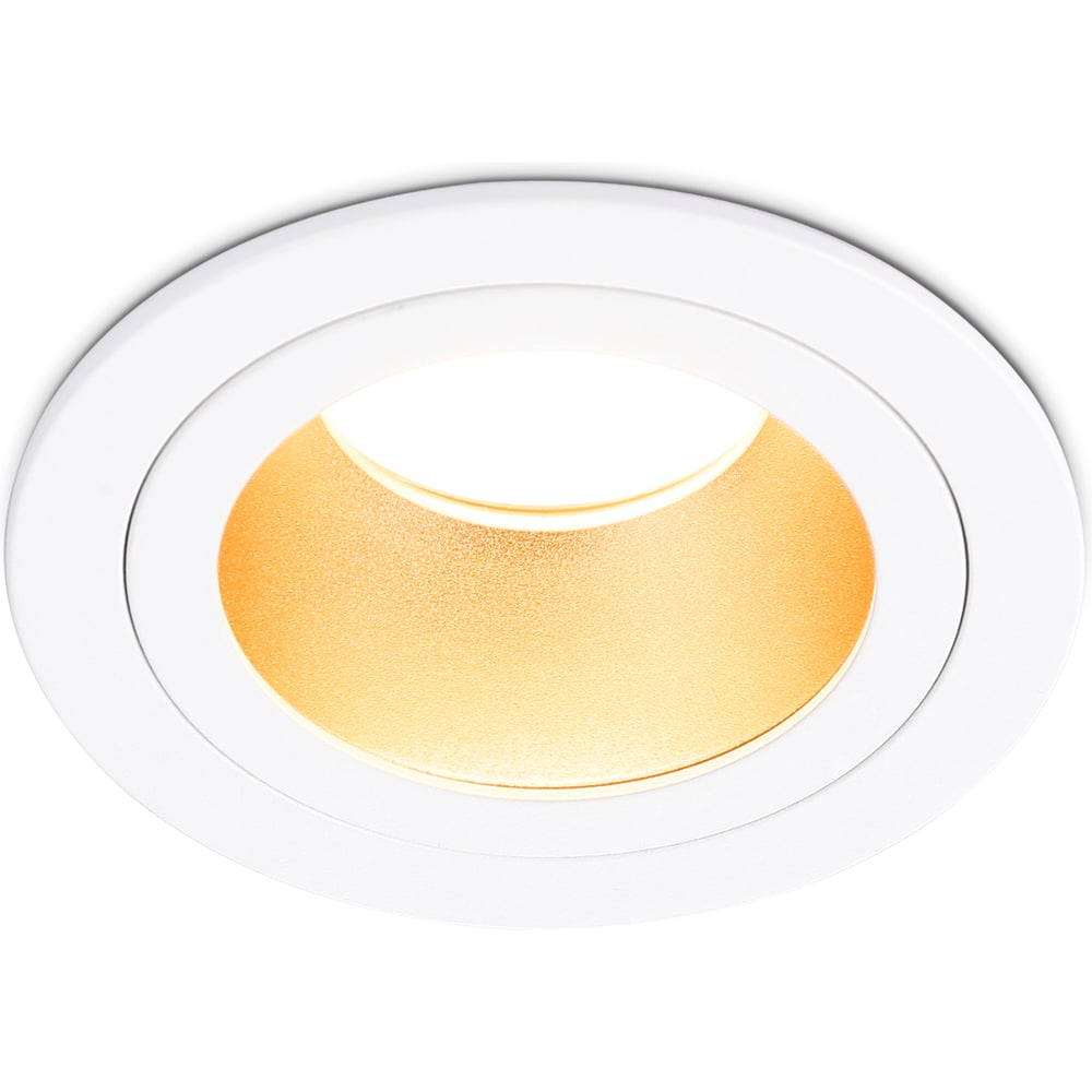 Изображение товара Светильник встраиваемый AMBRELLA LIGHT WH/GD белый/золото GU5.3 D92*50 TN102823