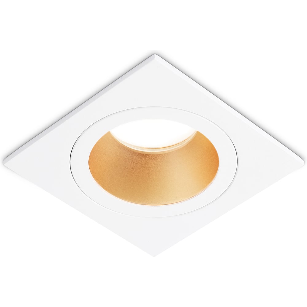 Изображение товара Светильник встраиваемый AMBRELLA LIGHT WH/GD белый/золото GU5.3 92*92*50 TN102827
