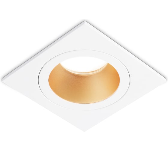 Изображение товара Светильник встраиваемый AMBRELLA LIGHT WH/GD белый/золото GU5.3 92*92*50 TN102827