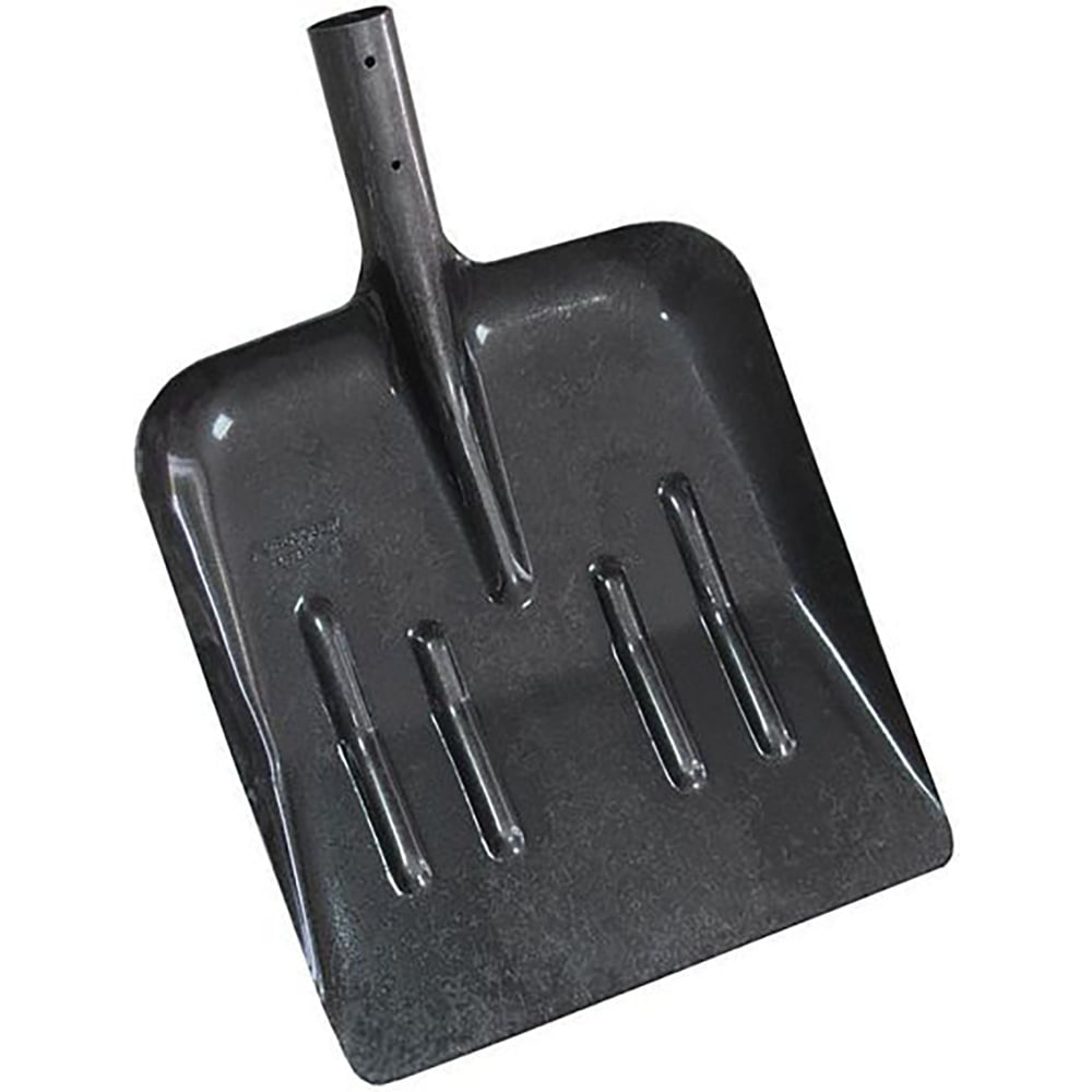 Изображение товара Лопата ГОРЫНЫЧ РЕЛЬСОВАЯ СТАЛЬ уборочная Шахтерка без черенка 330x370мм 1228