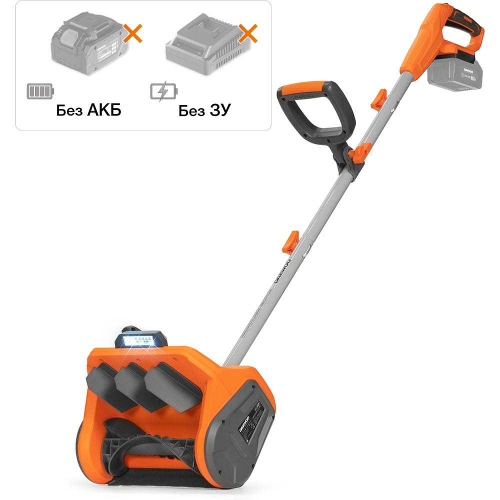 Изображение товара Снегоуборщик аккумуляторный без АКБ и ЗУ DAEWOO DAST 3421Li