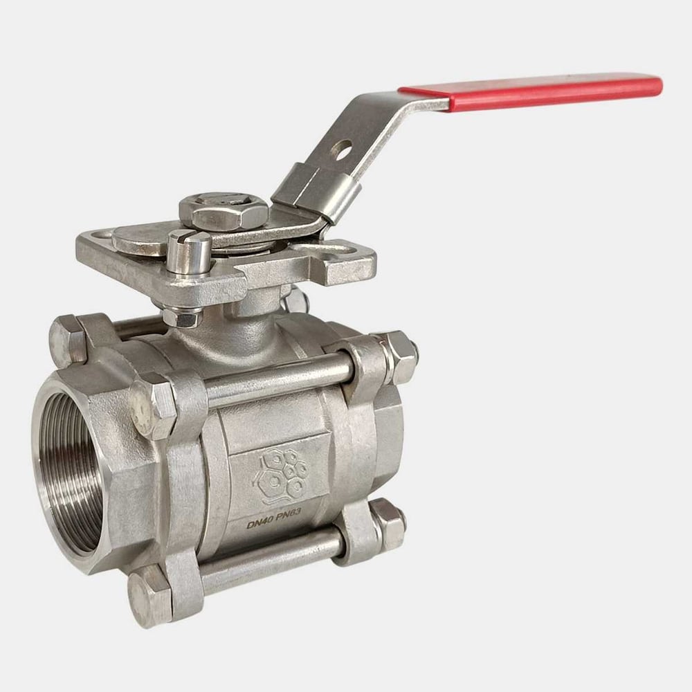 Изображение товара Кран шаровой РАШВОРК 7025-040-63-BV-Rw для воды и газа