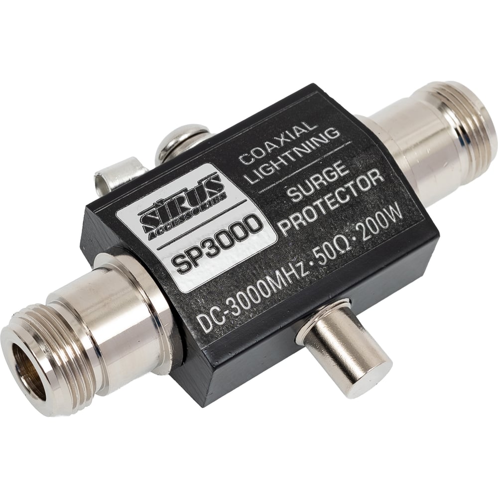 Изображение товара Грозозащита SIRUS SP3000 IP00 для защиты от перенапряжений 2 разъема